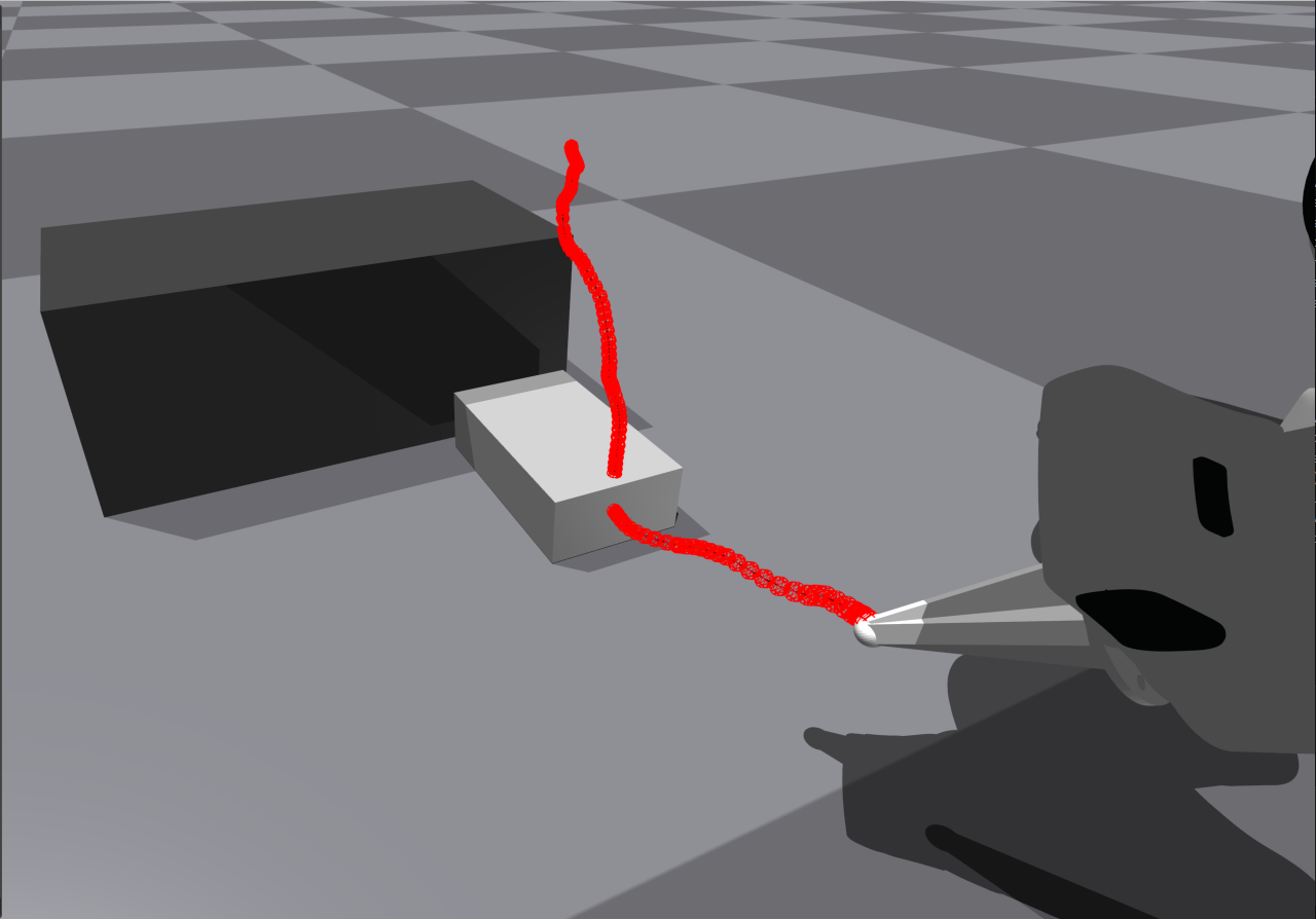 Force-informed trajectory